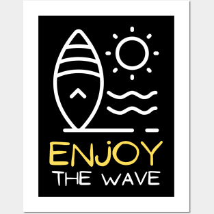 Enjoy The Wave Posters and Art